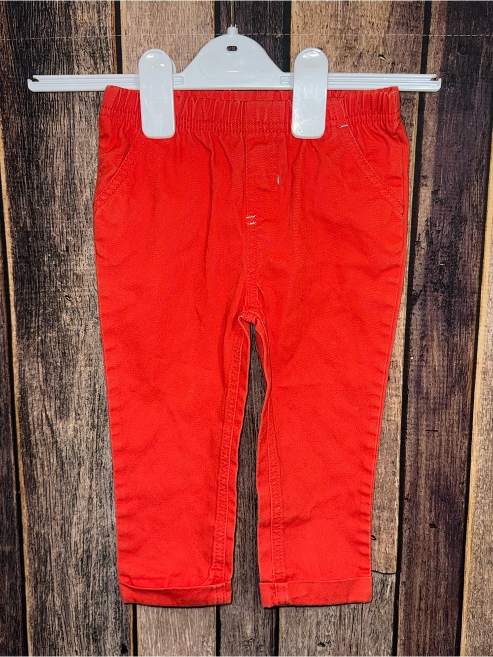 Orange Pull On Pants 18m